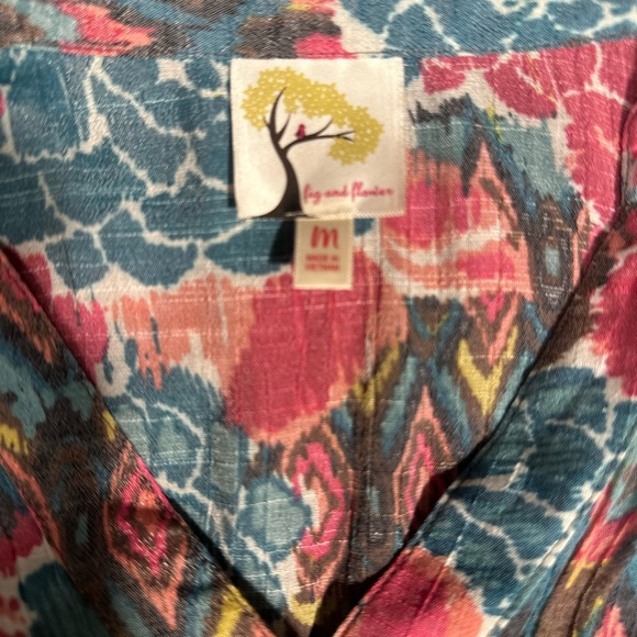 Fig & Flawers,  Sumer dress Floral Multicolor - Picture 7 of 7